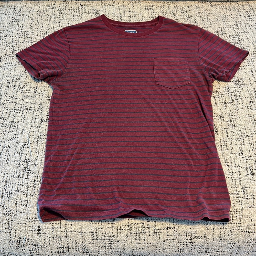 JCrew Slim pocket striped Tshirt